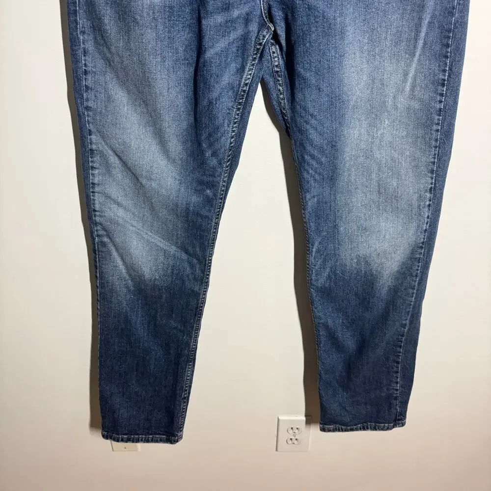 Levi's 559 Relaxed Straight Jean‎ Men 38x34 Medium Denim Fade Classic Minimal